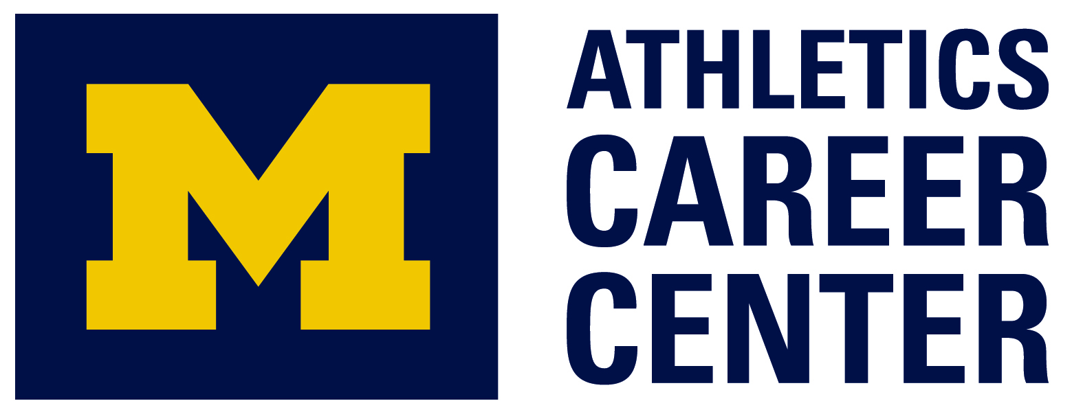 Michigan Athletics Career Center Logo